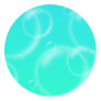 Bubbles II Round Sticker