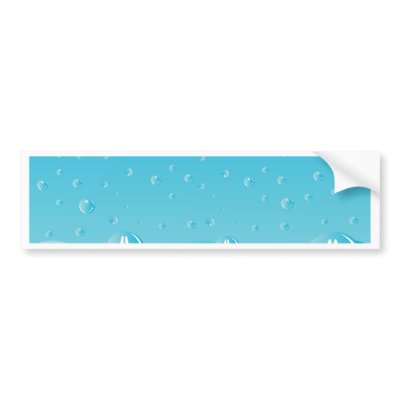 Bubbles IV Bumper Sticker by JAM_Design