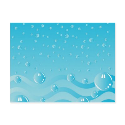 Bubbles IV Post Cards by JAM_Design