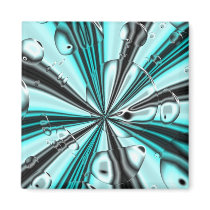 Bubbles magnets