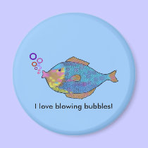 Bubbles magnets