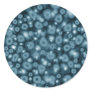 Bubbles of Blue Round Stickers