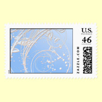 Bubbles on Blue stamps