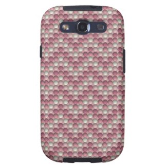Bubbles Pink Samsung Galaxy S3 Case