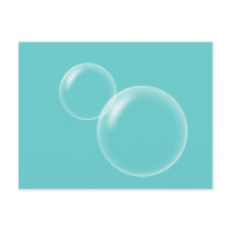 Bubbles Postcard