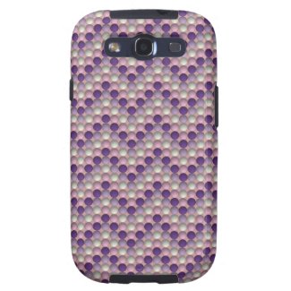 Bubbles Purple Samsung Galaxy S3 Case