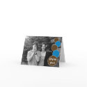 Bubbles Thank You Notecard (Brown / Blue) card