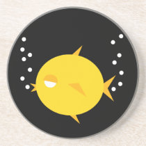 Bubbles The BlowFish_double bubbly coasters