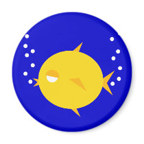 Bubbles The BlowFish_double bubbly magnets