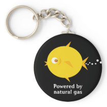 Bubbles The BlowFish_Powered by natural gas keychains