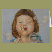 Bubbles with a Wink cards by artworkbyandrea Bubbles with a Wink cards