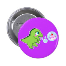 BubbleZilla Cupcake Button