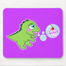 BubbleZilla Cupcake Mousepad