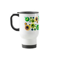 white travel coffee mug
