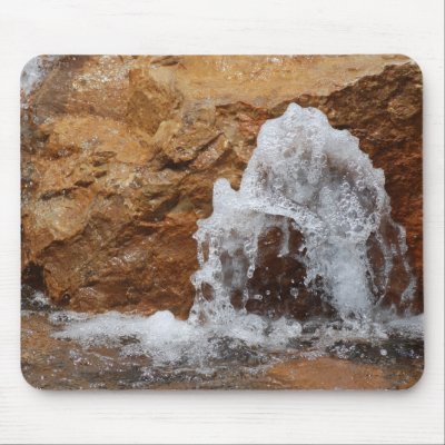 Bubbling Fountain Mousepad by smilodonart