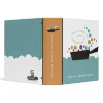 Bubbling simmering skillet cooking recipe cookbook vinyl binders