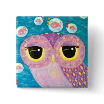 Bubbling With Love buttons by udonchow Bubbling With Love buttons