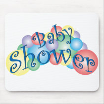 Bubbly Baby Shower Mousepad