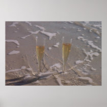 Bubbly beach 2 by tdgallery poster