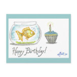 "Bubbly Birthday" postcard