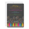 Bubbly Celebrations! Holiday Party Invitation by fat_fa_tin Bubbly Celebrations! Holiday Party Invitation