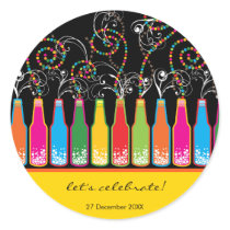 Bubbly Celebrations! Thank You Gift Tag Sticker