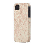 Bubbly Cream and Beige Case-Mate iPhone 4 Cases