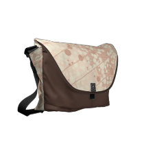 Bubbly Cream and Beige Messenger Bag