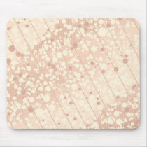 Bubbly Cream and Beige Mousepad