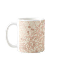 Bubbly Cream and Beige Coffee Mugs