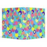 Bubbly Dots 1" Art Binder