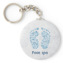 bubbly feet key chains