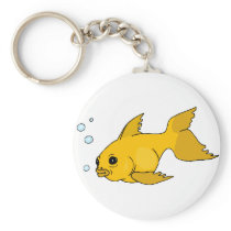 Bubbly Goldfish Key Chains