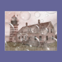 Bubbly Lighthouse 1 postcards