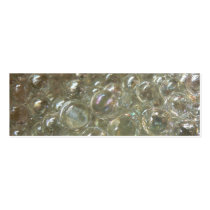 Bubbly Marbles Bookmark Business Cards