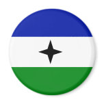 Bubi Nationalist, El Salvador flag Fridge Magnets