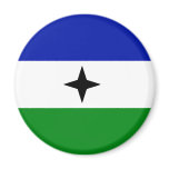 Bubi nationalist, Equatorial Guinea Refrigerator Magnet