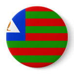 Bubi tribal, Equatorial Guinea Pinback Button