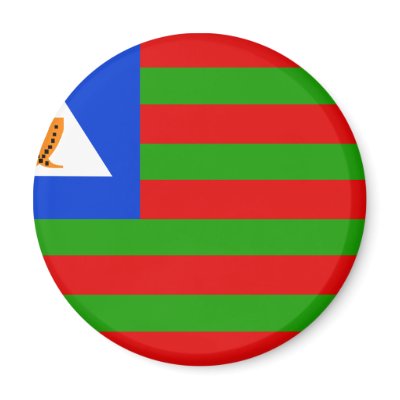 Bubi tribal, Equatorial Guinea Magnets by bestflag