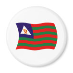 Bubi Tribal Flag Magnet