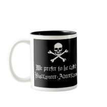 Buccaneer-Americans, Talk Like A Pirate Day mugs by Stevehall Buccaneer-Americans, Talk Like A Pirate Day mugs