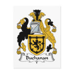 Buchanan Family Crest Post Cards