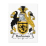 Buchanan Family Crest Post Cards