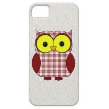 Buchanan Tartan Plaid Owl iPhone 5 Case