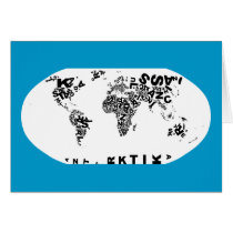 Buchstabenwelt Card by Buchstabenwelt Buchstabenwelt Card