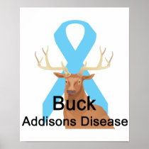 Buck Addisons-Disease Poster