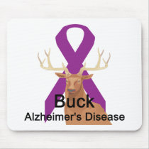 Buck Alzheimer'S-Disease Mousepad