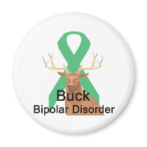 Buck Biploar-Disorder Magnet by causeican Buck Biploar-Disorder Magnet
