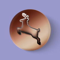 Buck Button by MidnightAkita Buck Button