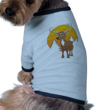 Buck Cartoon Doggie Tee